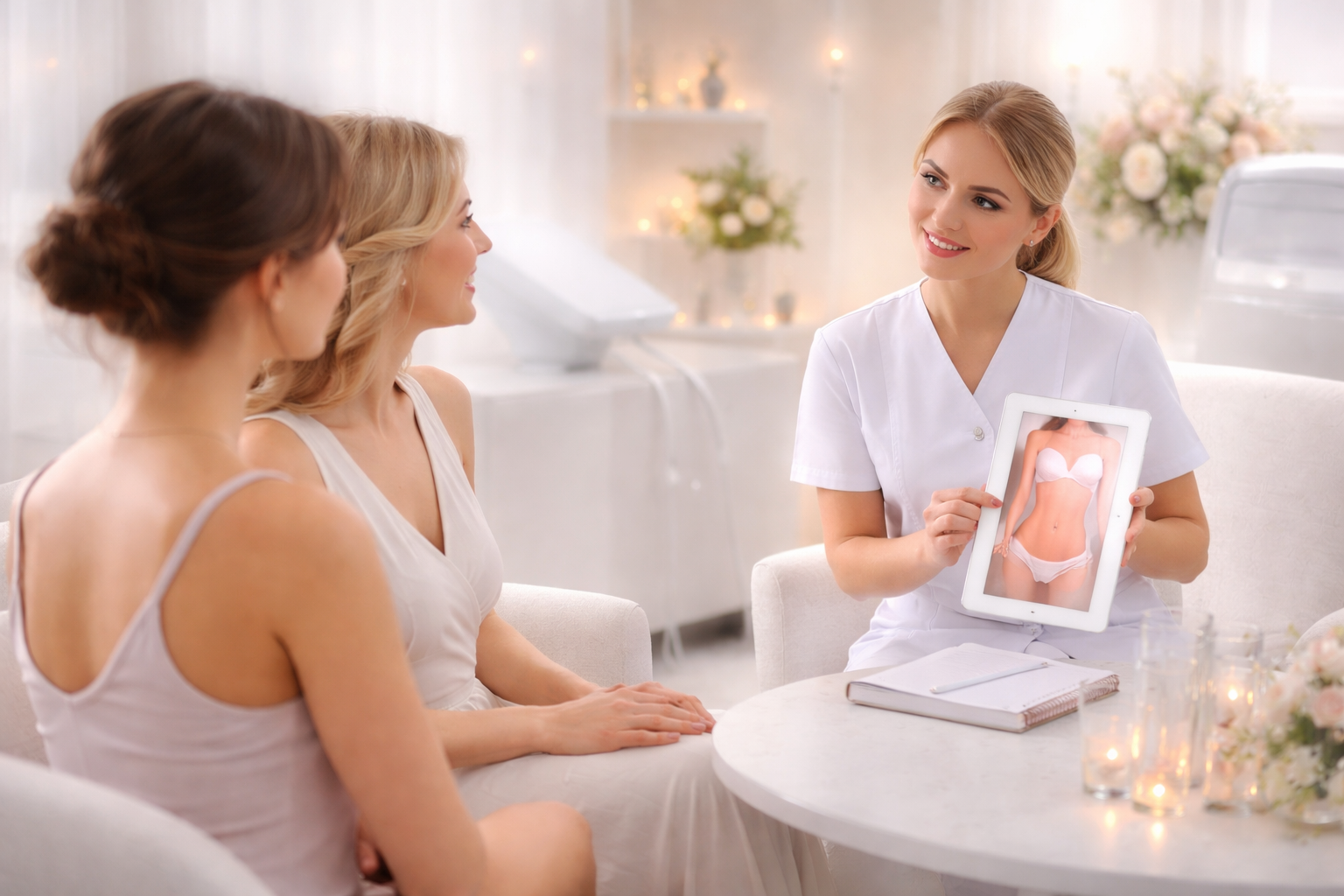 A diverse group of people, each with different body types and backgrounds, representing the wide range of individuals who may find La-Lipo suitable for their needs.