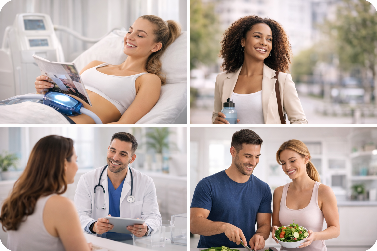 A close-up image of a person gently touching their skin, symbolizing the gentle and body-friendly nature of La-Lipo treatment.